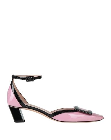 ROGER VIVIER パンプス ライトピンク 革（なめし加工）