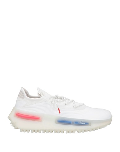 ADIDAS ORIGINALS Sneakers White Textile fibers, Leather