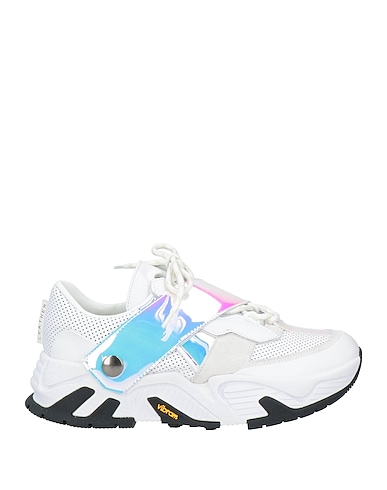 CROWN Sneakers Leather, Textile fibers