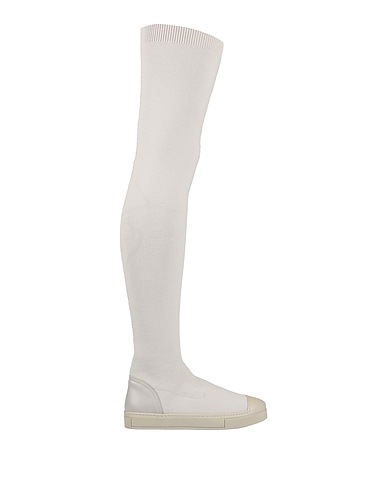 FABIANA FILIPPI Stiefel Hellgrau 46% Wolle, 46% Acryl, 7% Polyamid, 1% Elastan