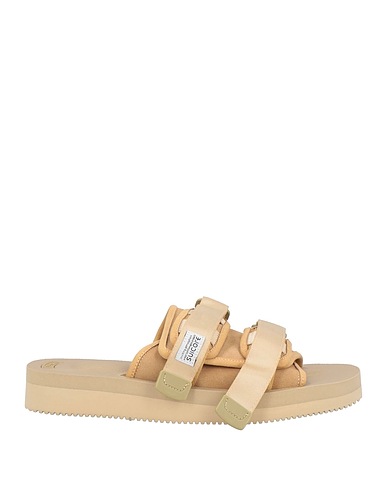 SUICOKE Sandalia Beige Cuero