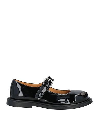 KENZO Ballerinas Schwarz Leder