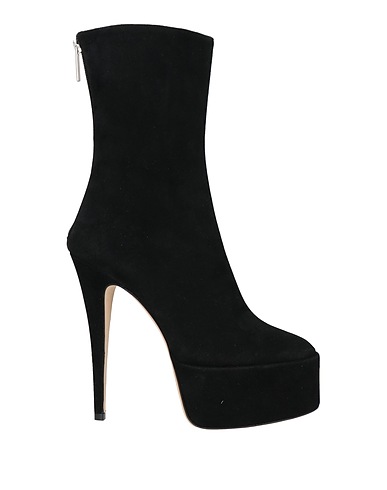 PARIS TEXAS Stiefelette Schwarz Leder