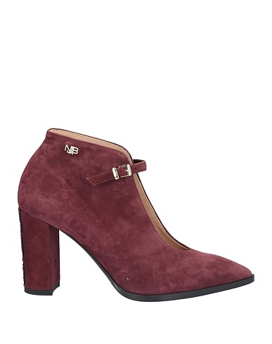 NORMA J.BAKER Ankle boot Plum Leather