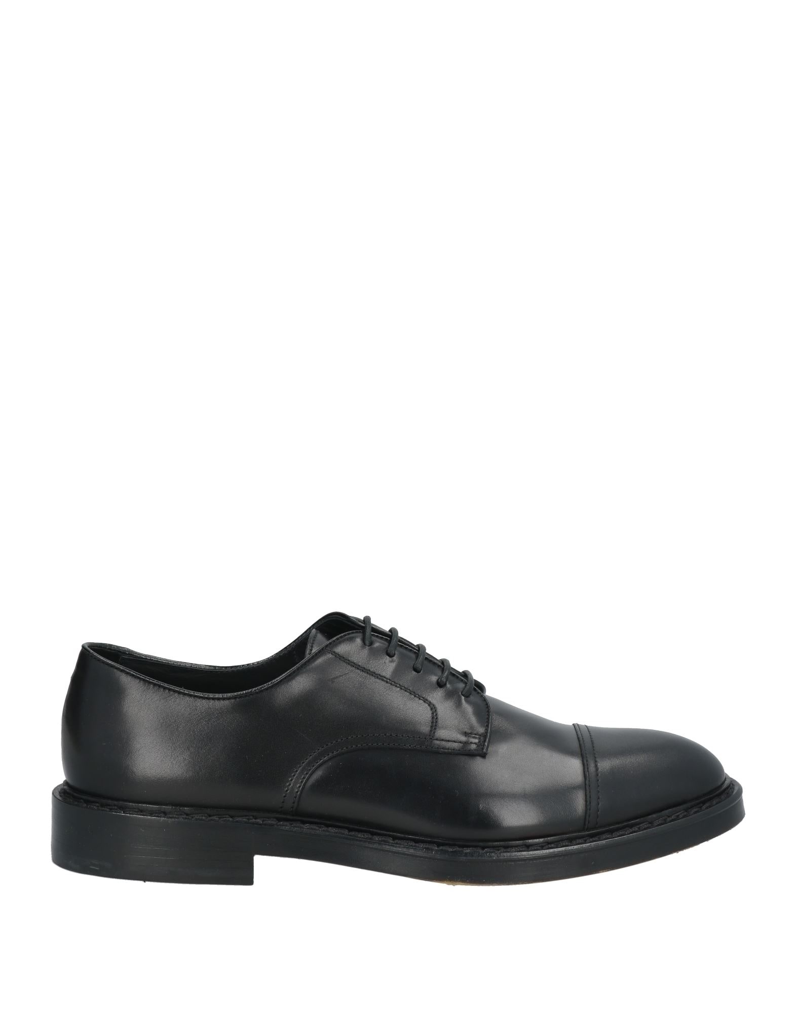 ◆VALENTINO GARAVANI◆レザー レースアップシューズ/Black◆ VALENTINO GARAVANI | レースアップシューズ ブラック メンズ | YOOX
