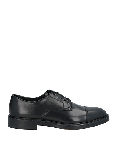 DOUCAL'S Laced shoes Black Leather