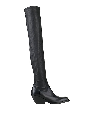 KHAITE Boots Black Leather