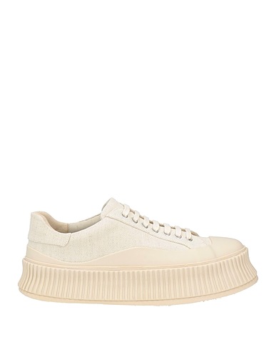 JIL SANDER Sneakers Ivory Textile fibers