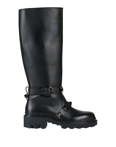 VALENTINO GARAVANI Boots Black Leather