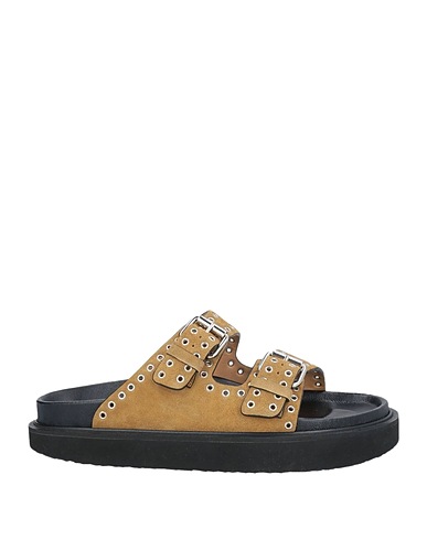 ISABEL MARANT Sandals Military green 100% Calfskin