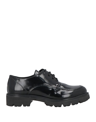 VSL Laced shoes Black Leather