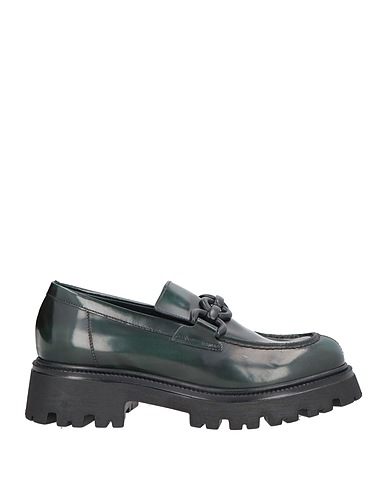 VSL Loafers Dark green Leather