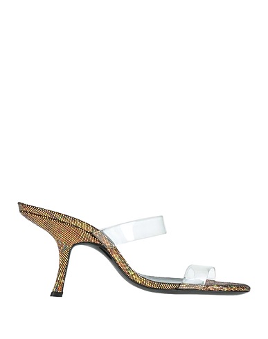 BY FAR Sandals Transparent Plastic