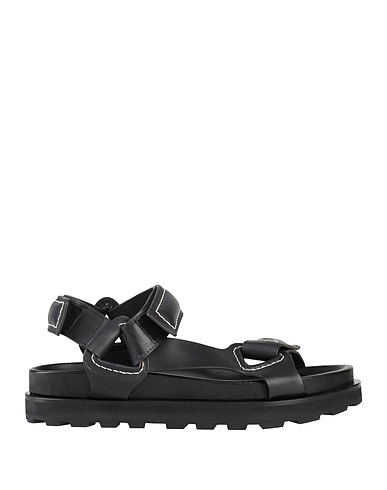 JIL SANDER Sandali Nero Vacchetta