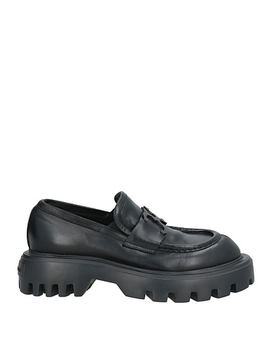 MATTIA CAPEZZANI Loafers Black Calfskin
