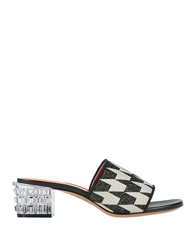 MARNI Sandals Black Textile fibers
