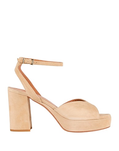 GUGLIELMO ROTTA Sandals Beige Leather