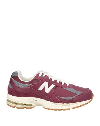 NEW BALANCE Sneakers Garnet Leather, Textile fibers