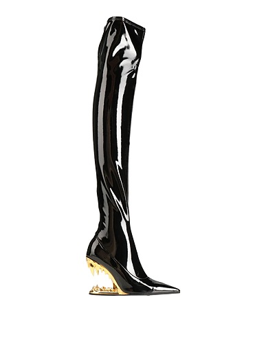 GCDS Boots Black Textile fibres