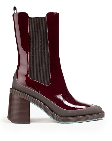 TORY BURCH Stivaletti Bordeaux Pelle