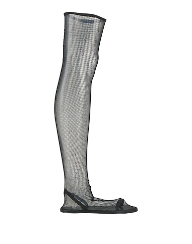 THE ROW Boots NERO Textile fibers