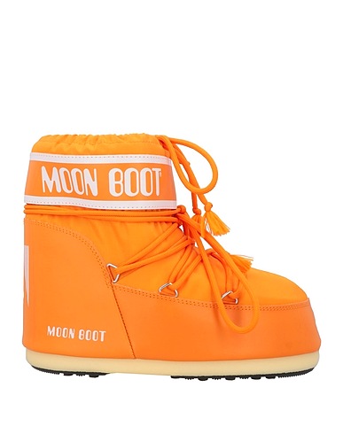 MOON BOOT Ankle boot MB ICON LOW NYLON
 Orange 60% Polyamide, 40% PVC - Polyvinyl chloride