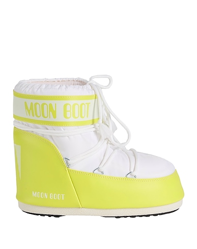 MOON BOOT Ankle boot MB ICON LOW NYLON
 White 60% Polyamide, 40% PVC - Polyvinyl chloride