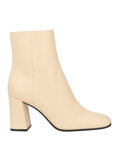 SERGIO ROSSI Ankle boot Beige Leather