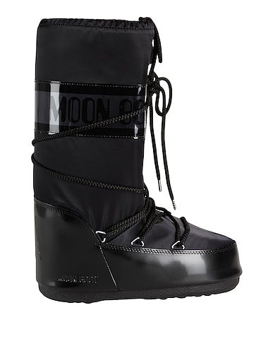 MOON BOOT Boots MB ICON GLANCE
 Black 35% Polyamide, 35% Polyester, 30% PVC - Polyvinyl chloride