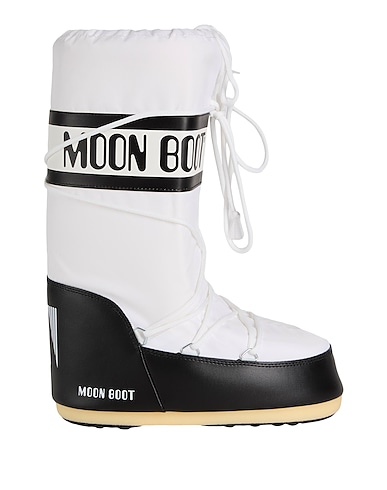 MOON BOOT Boots MB ICON NYLON
 White 70% Polyamide, 30% PVC - Polyvinyl chloride