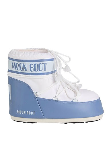 MOON BOOT Ankle boot MB ICON LOW NYLON
 White 60% Polyamide, 40% PVC - Polyvinyl chloride