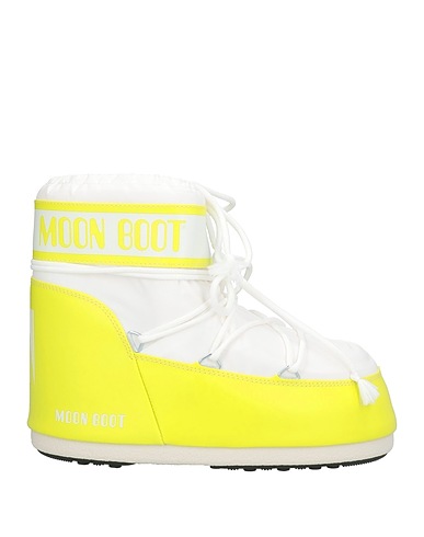 MOON BOOT Ankle boot MB ICON LOW NYLON
 Lime green 60% Polyamide, 40% PVC - Polyvinyl chloride