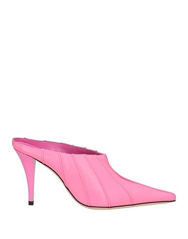 BY FAR Mules and clogs Pink Leather