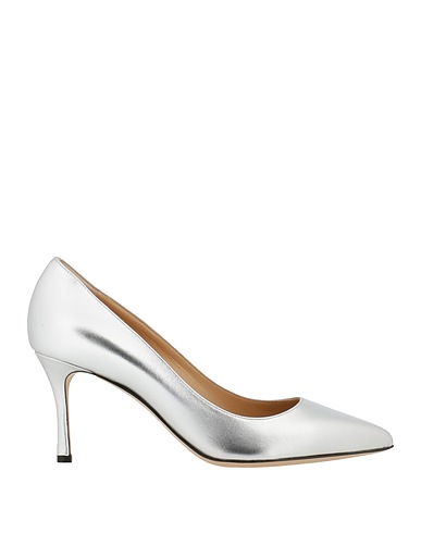 SERGIO ROSSI Pump Silver Leather