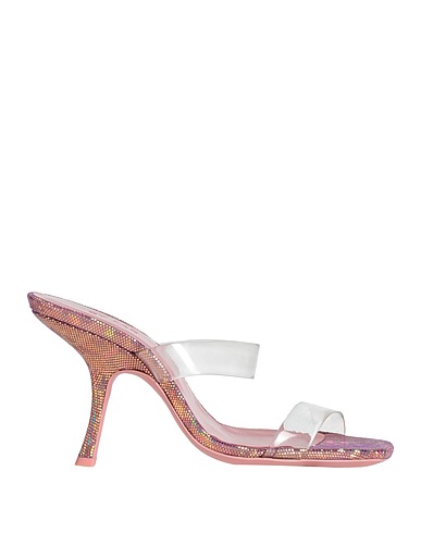 BY FAR Sandals Transparent Synthetic fibers