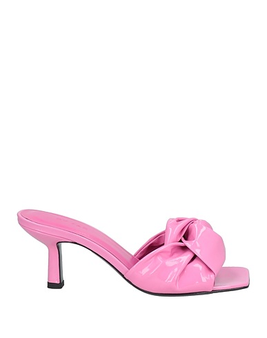 BY FAR Sandals Pink Leather