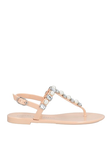STUART WEITZMAN Flip flops Light pink Rubber
