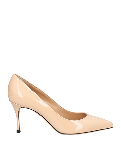 SERGIO ROSSI Pumps Beige Leder