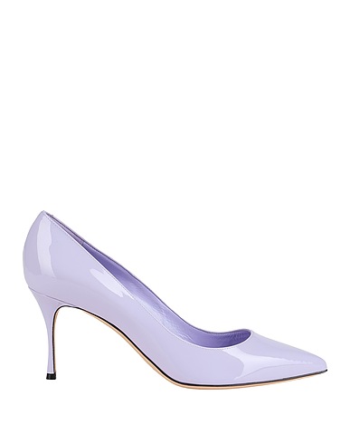 SERGIO ROSSI Pump Lilac Leather
