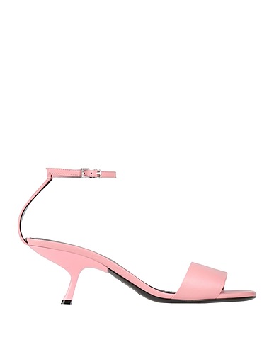 EVANGELIE SMYRNIOTAKI x SERGIO ROSSI Sandals Pink Leather