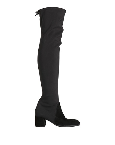 NORMA J.BAKER Boots Black Textile fibers, Leather