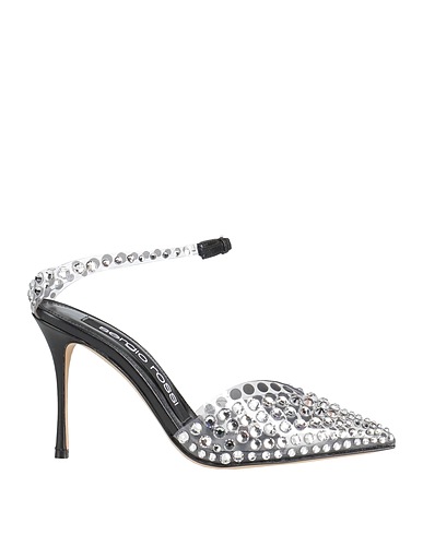 SERGIO ROSSI Pump Transparent PVC - Polyvinyl chloride