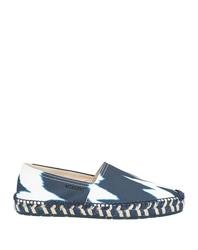 MISSONI Espadrilles Midnight blue Textile fibers
