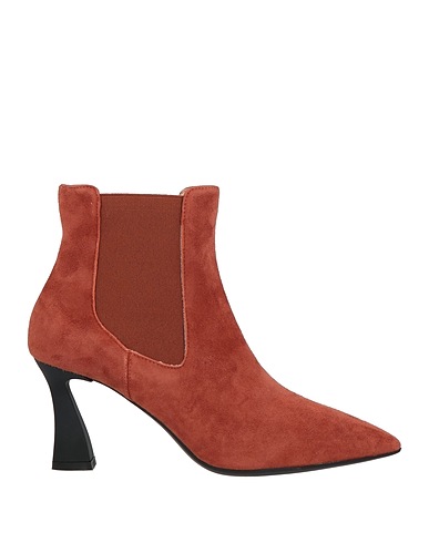 WALTER VIOLET Ankle boot Brick red Leather