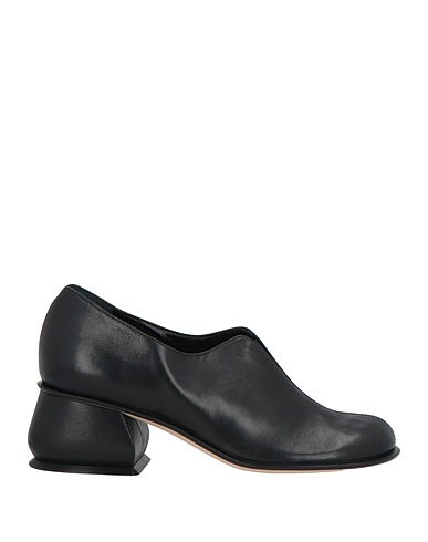 SERGIO ROSSI Loafers Black Leather