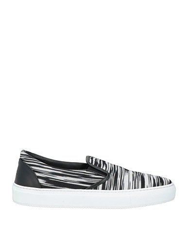 MISSONI Sneakers NERO Textile fibers, Leather