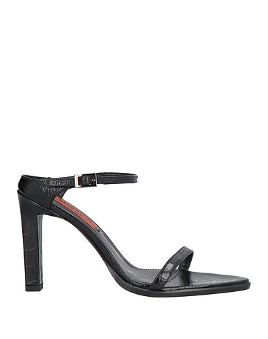 MISSONI Sandals Black Leather