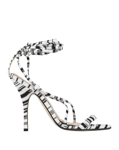 MISSONI Sandals White Textile fibres