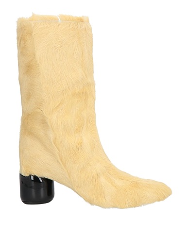 JIL SANDER Boots Yellow Shearling
