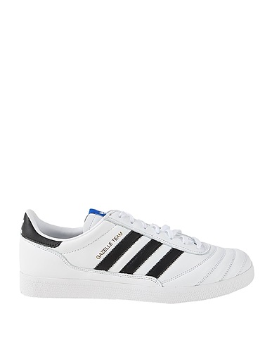 ADIDAS ORIGINALS Sneakers GAZELLE TEAM
 Bianco Pelle, Fibre tessili